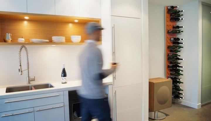 Cuadro mural con botellas de vino