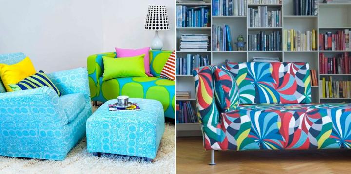 Fundas personalizadas Bemz para muebles Ikea