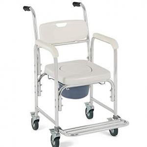 Silla ortopédica WC con ruedas Ortoprime